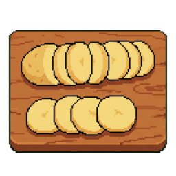 Cocción en olla de Tortilla de papas, secuencia animada